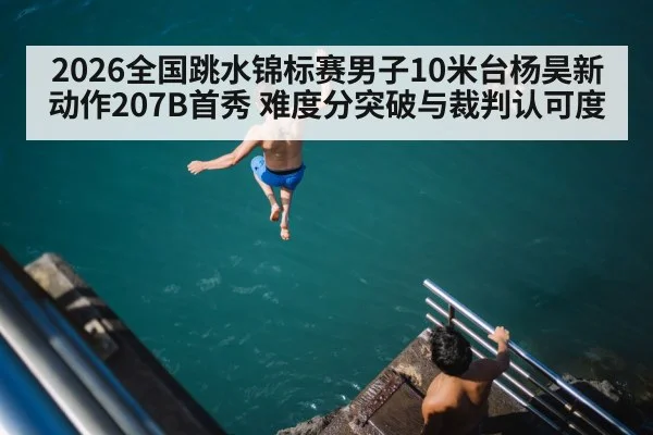 2026全国跳水锦标赛男子10米台杨昊新动作207B首秀 难度分突破与裁判认可度